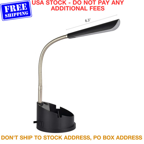Led desk lamp gooseneck - desk,