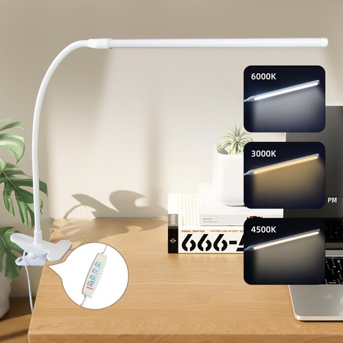 Clip desk lamp flexible - on, lamp,