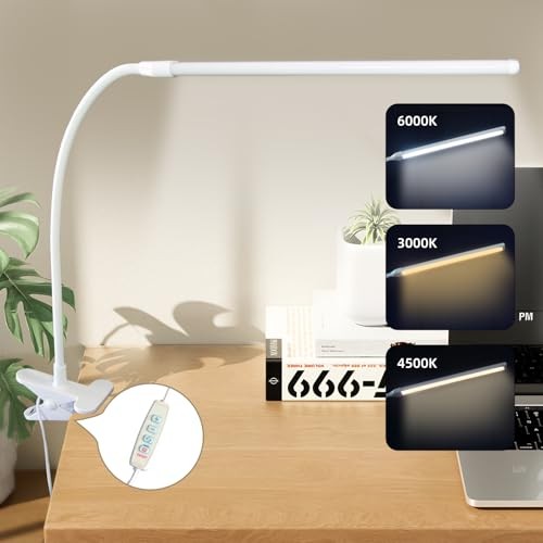 Clip desk lamp flexible - clip,