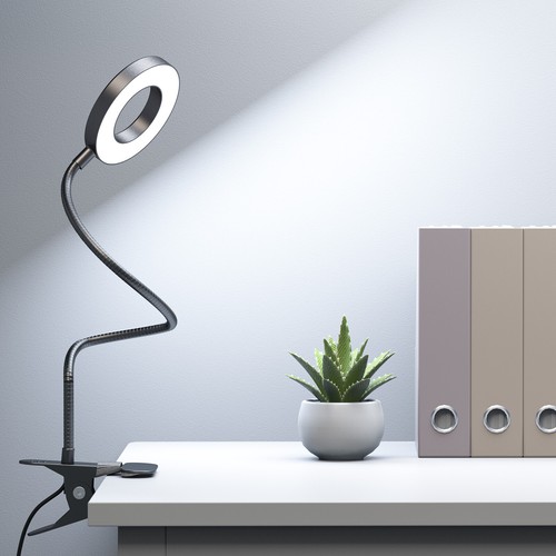 Led desk lamp adjustable swing - desk,