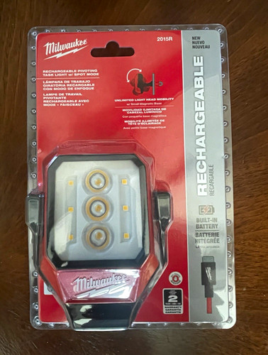 New milwaukee rechargeable - new,