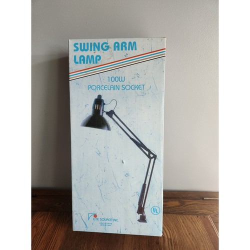 Vintage swing arm task lamp - arm,