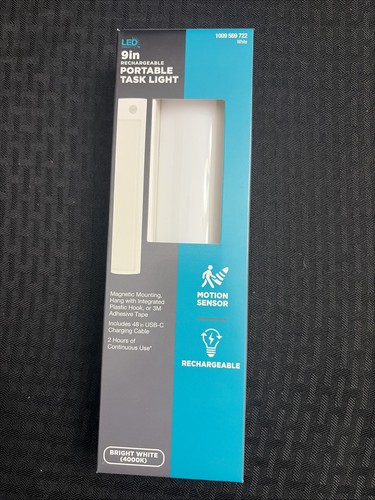 Led 9in rechargeable task - 9in,